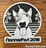 NannerFest 2018 Vinyl Sticker